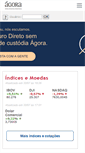 Mobile Screenshot of m.agorainvest.com.br